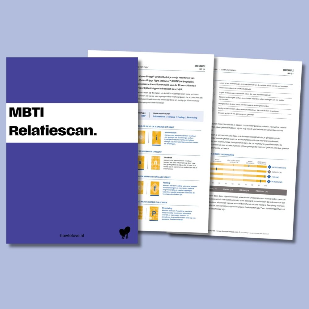 MBTI Relatiescan