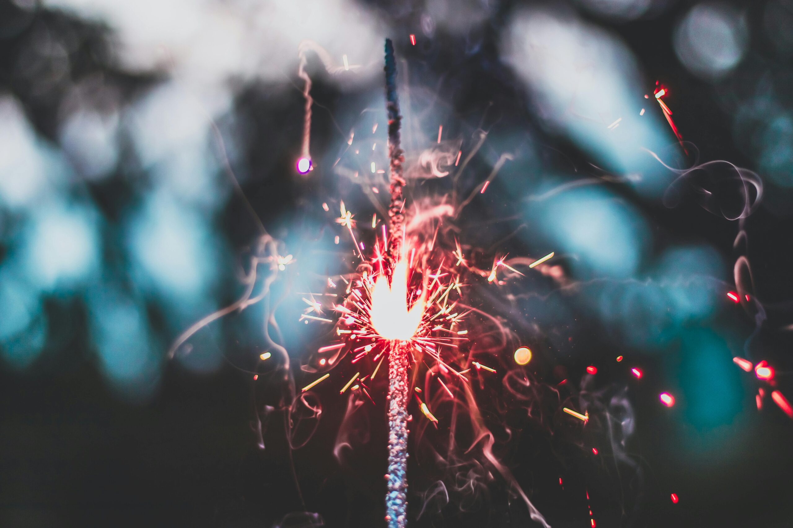 Vuurwerk, symbool voor conflicten in een relatie